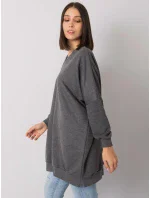Tunika RV TU model 16292412 tmavě šedá - FPrice Tunika RV TU model 16292412 tmavě šedá - FPrice