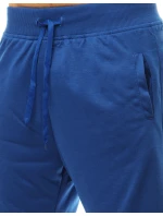 Pánske krátke teplákové šortky modré FashionStreet SX2391