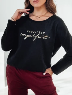 Dámska blúzka VIVILINES oversize s potlačou čierna FashionStreet RY2692