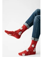 Pánské vánoční ponožky model 21327636 4146 - Steven Pánské vánoční ponožky model 21327636 4146 - Steven
