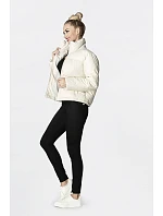 KRÓTKA KURTKA DAMSKA ZE ECRU model 21242559 - Ann Gissy KRÓTKA KURTKA DAMSKA ZE ECRU model 21242559 - Ann Gissy