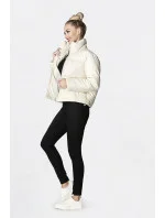 KRÓTKA KURTKA DAMSKA ZE  ECRU model 21242559 - Ann Gissy