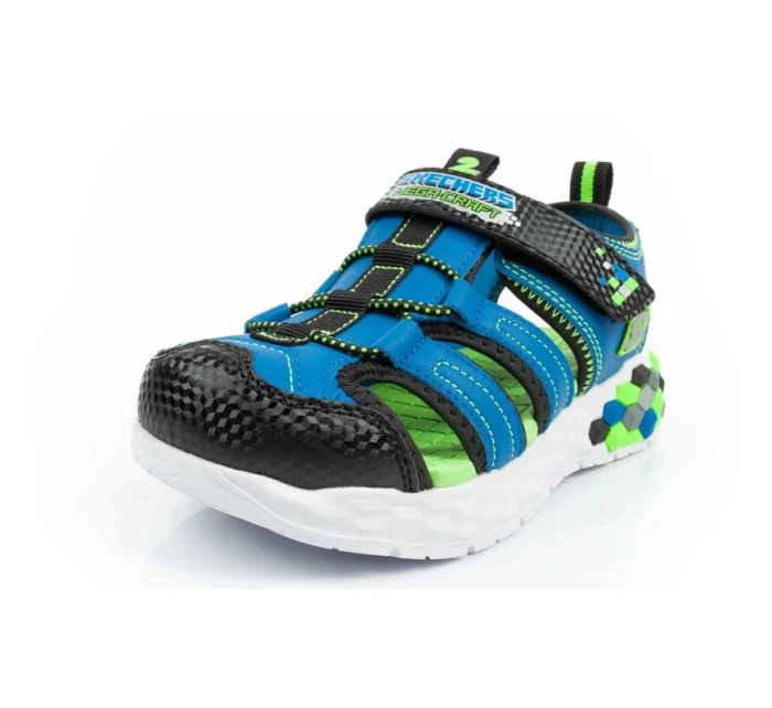 Sandále Skechers Jr 402213L/BBLM