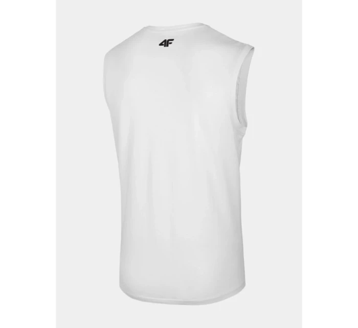 Pánske tričko bez rukávov 4F 4FWSS25TSLEM287-10S Pánske tričko bez rukávov 4F 4FWSS25TSLEM287-10S