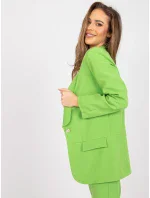 Dámske sako DHJ MA 15621 svetlo zelené Dámske sako DHJ MA 15621 svetlo zelené