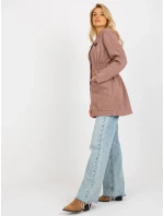 Dámský kabát LK PL  tmavě růžová  model 18171267 - FPrice