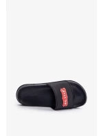 Pánske papuče s logom Big Star Black