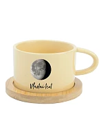 Personalizovaný keramický hrnček „MAKRONKA“ s fázou mesiaca
