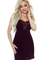 Dámska nočná košeľa Liza Black - EWANA