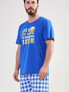 Pánske pyžamo šortky Life is beer