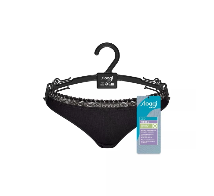 sloggi GO Ribbed R Brazil C2P - BLACK - SLOGGI BLACK - SLOGGI