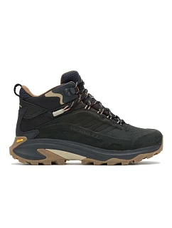 Turistické topánky Merrell Moab Speed 2 LTR Mid WP – čierne
