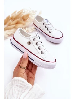 Dziecięce Klasyczne Trampki Big Star DD374160 Białe