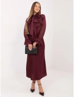 Koszula IT KS model 21786434 bordowy - FPrice Koszula IT KS model 21786434 bordowy - FPrice