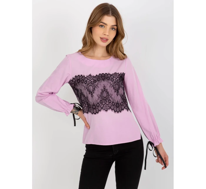 Blúzka LK BZ 506877.15x svetlo fialová