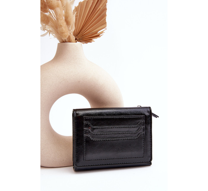 Dámska peňaženka z ekokože čierna Joanela