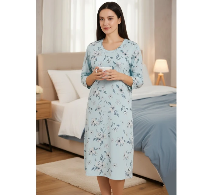 Dámská noční košile model 20128127 3/4 SXL - Betina Dámská noční košile model 20128127 3/4 SXL - Betina