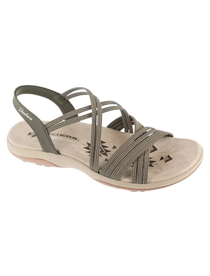 Skechers Reggae Slim – Turn It Up 163117-OLV zelené 36 Skechers Reggae Slim – Turn It Up 163117-OLV zelené 36