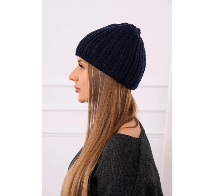Dámska čiapka Rebeka K345 navy blue