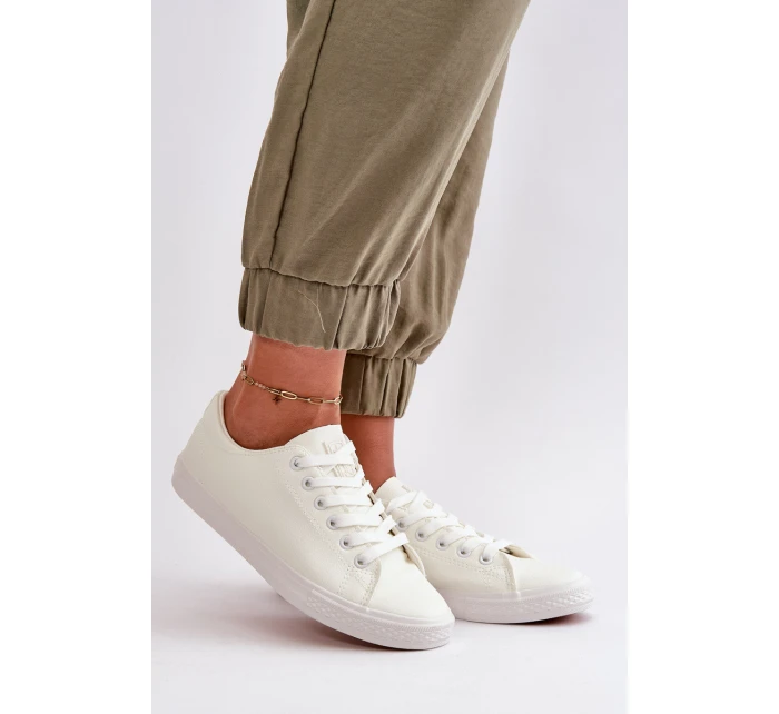 Damskie Skórzane Wiązane Klasyczne Trampki Białe Misima Damskie Skórzane Wiązane Klasyczne Trampki Białe Misima