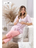 Pyžamo Leveza 1758 Odetta kr/r 3XL-4XL