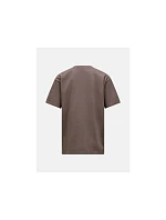 Pánské tričko PEAK PERFORMANCE M Heavy Cotton Tee, hnědé