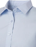JN 677 Popelínová halenka s dlouhým rukávem model 22436569 black - Daiber JN 677 Popelínová halenka s dlouhým rukávem model 22436569 black - Daiber