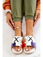 Gumové pantofle s potiskem Bílý model 21575280 - Boto