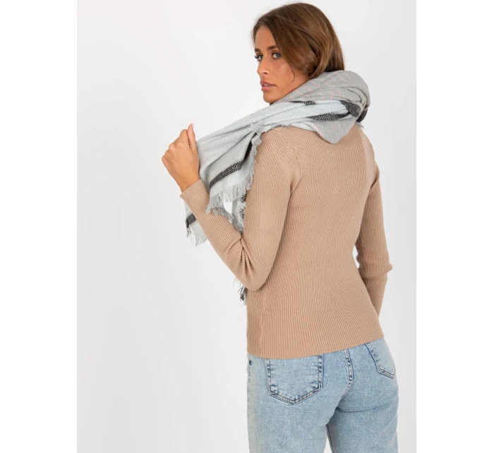 Dámska šatka AT CH 14201 1.77P sivý čierny