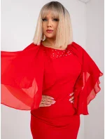 Dámské šaty NU SK 1335.40P červená - FPrice Dámské šaty NU SK 1335.40P červená - FPrice