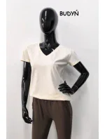 Dámská halenka s krátkým rukávem Dámská halenka s krátkým rukávem