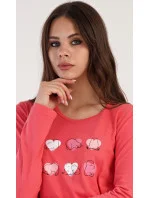 Dámské pyžamo dlouhé model 18977141 - Vienetta Secret