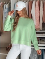 Dámská máslová halenka oversize s přívěskem mint Dstreet model 21986127 - FashionStreet