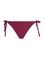 Dámske plavky DIM SWIMWEAR SHELL SLIP - DIM - tmavo červená Dámske plavky DIM SWIMWEAR SHELL SLIP - DIM - tmavo červená