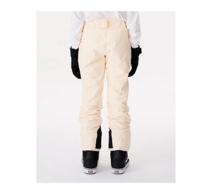 Lyžařské kalhoty RIP CURL Rider s vysokým pasem bílé