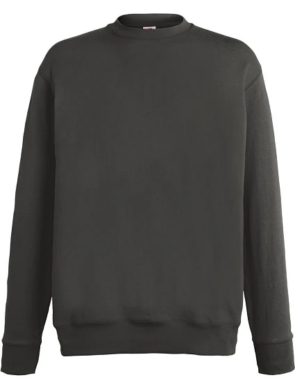 Fruit of the Loom Lightweight Set-In Sweat Pánska mikina 16.2156 light graphite Fruit of the Loom Lightweight Set-In Sweat Pánska mikina 16.2156 light graphite