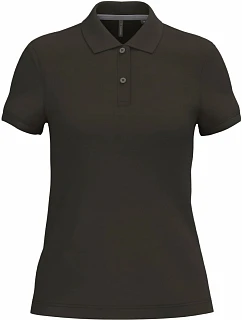 K 242 Dámské piqué polo model 22506837 dark khaki - Kariban