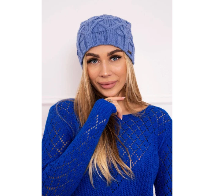 Sonia model 18749889 džínová fleecová čepice - K-Fashion