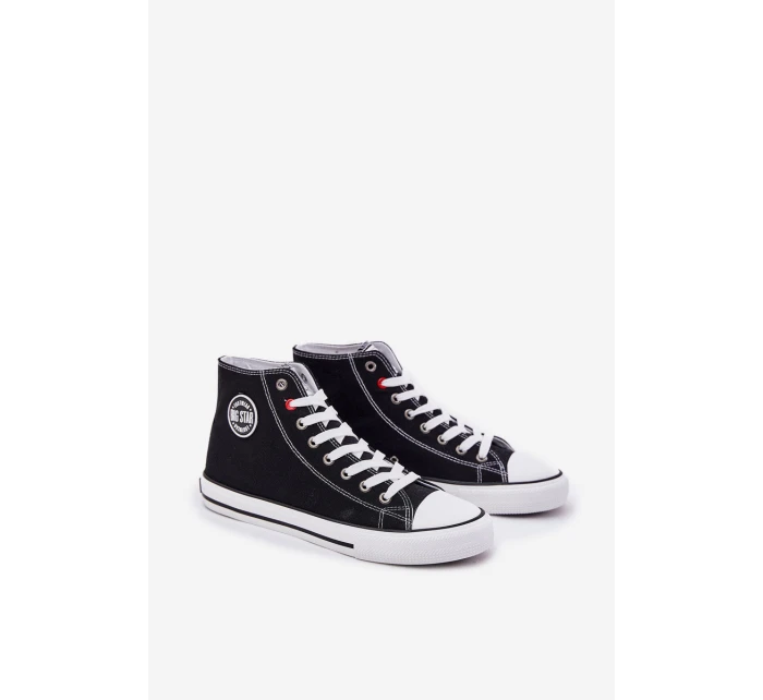 Textilní Pánské Tenisky Big Star model 21686414 HIPOLY SYSTEM Černé - Big Star Shoes