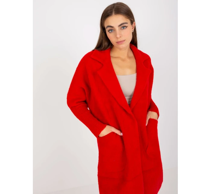 Dámsky kabát MBM PL 1521.97P červený