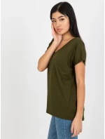 Dámske tričko RV TS 4832.30 khaki Dámske tričko RV TS 4832.30 khaki