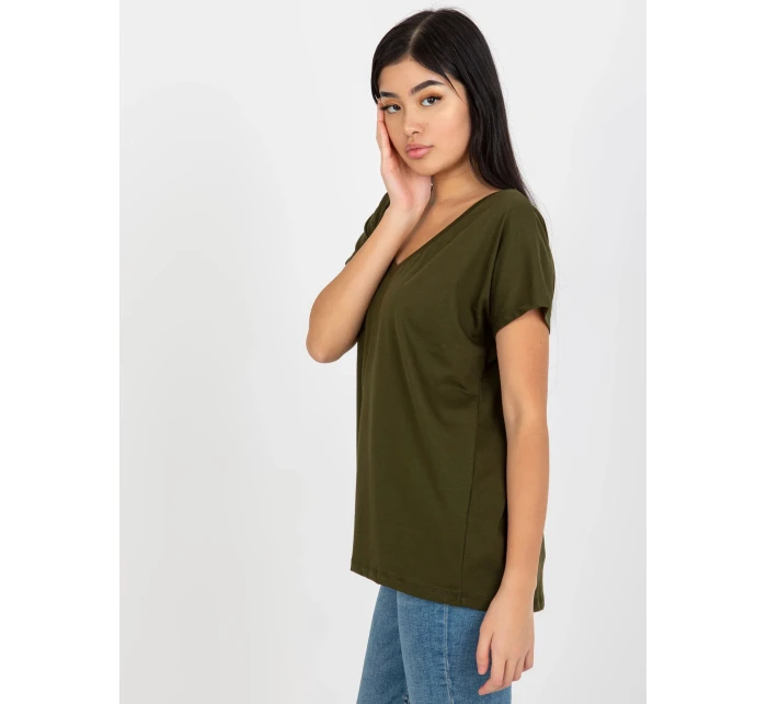 Dámske tričko RV TS 4832.30 khaki Dámske tričko RV TS 4832.30 khaki
