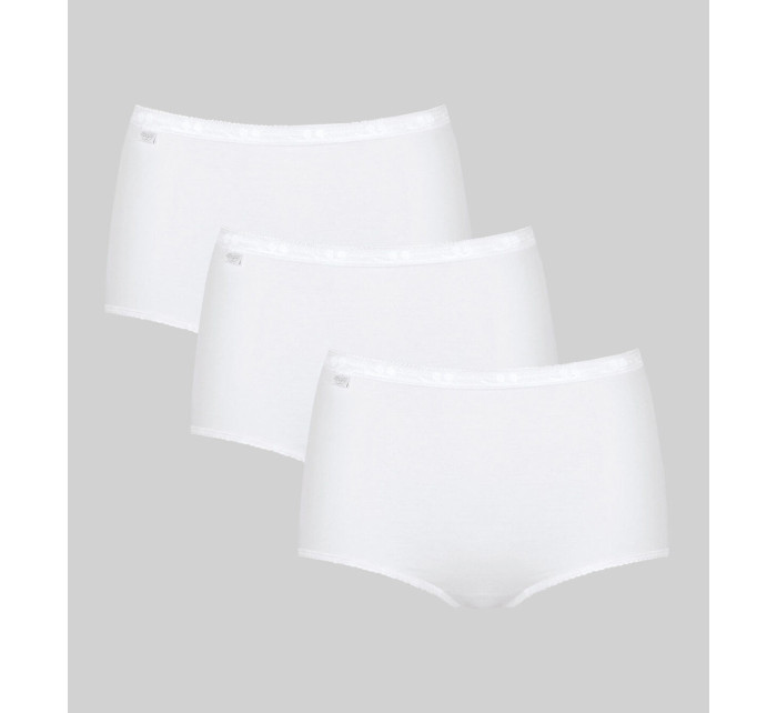 Dámske nohavičky loggi Basic+ Maxi 3P biele