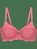 Dámska podprsenka Wild Peony Florale Bra W01 - RED - ružová 3880 - TRIUMPH