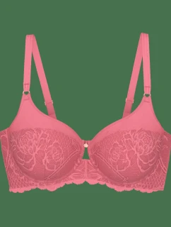 Dámska podprsenka Wild Peony Florale Bra W01 - RED - ružová 3880 - TRIUMPH
