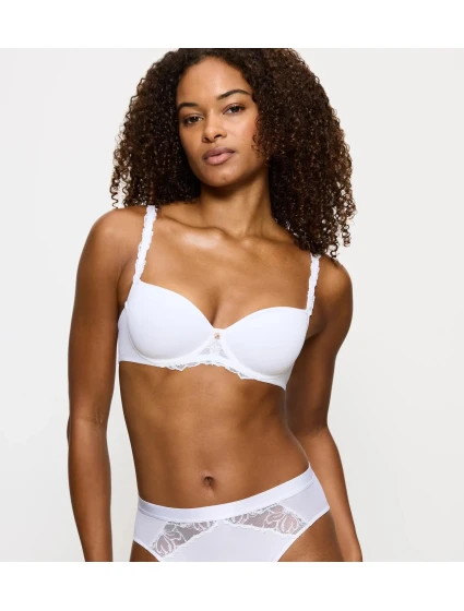 Dámska podprsenka Wild Azalea Florale WHP - WHITE - biela 0003 - TRIUMPH