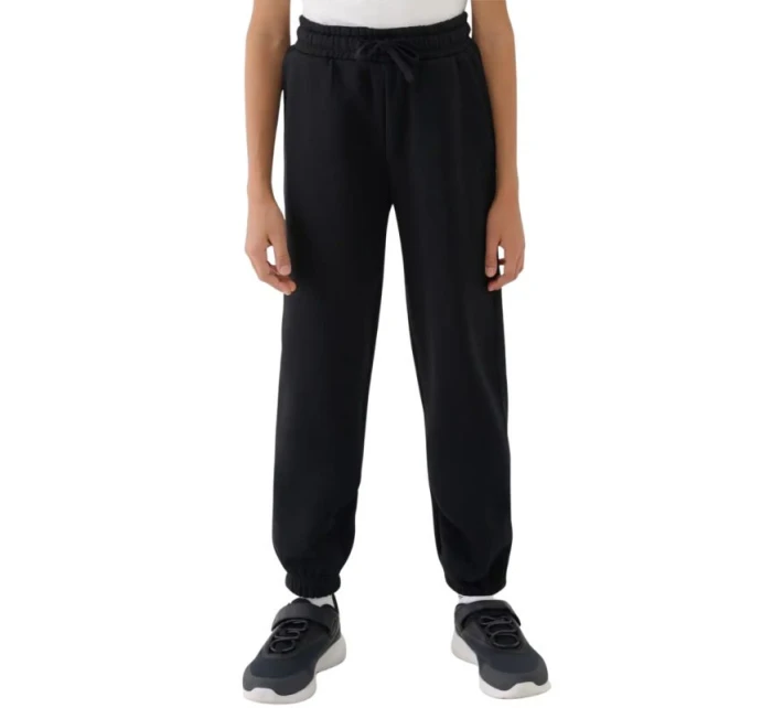 Dívčí kalhoty CAS tmavě černé JWMM00TTRO 20S model 21343679 - 4F Dívčí kalhoty CAS tmavě černé JWMM00TTRO 20S model 21343679 - 4F