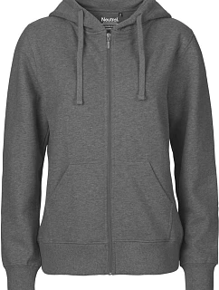 O Dámská mikina s kapucí z bio bavlny dark heather model 22506028 - Neutral