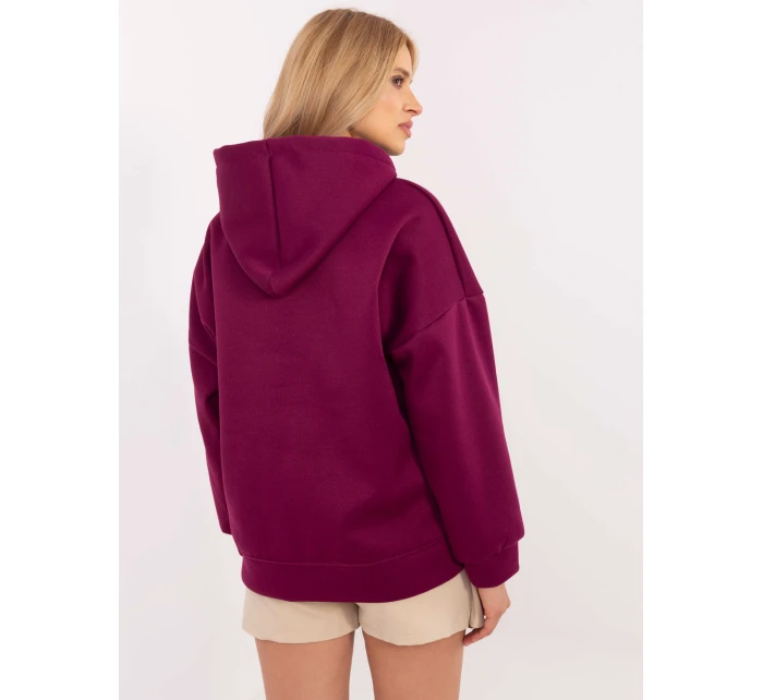 Mikina DHJ BL A8695 1.16 fialová