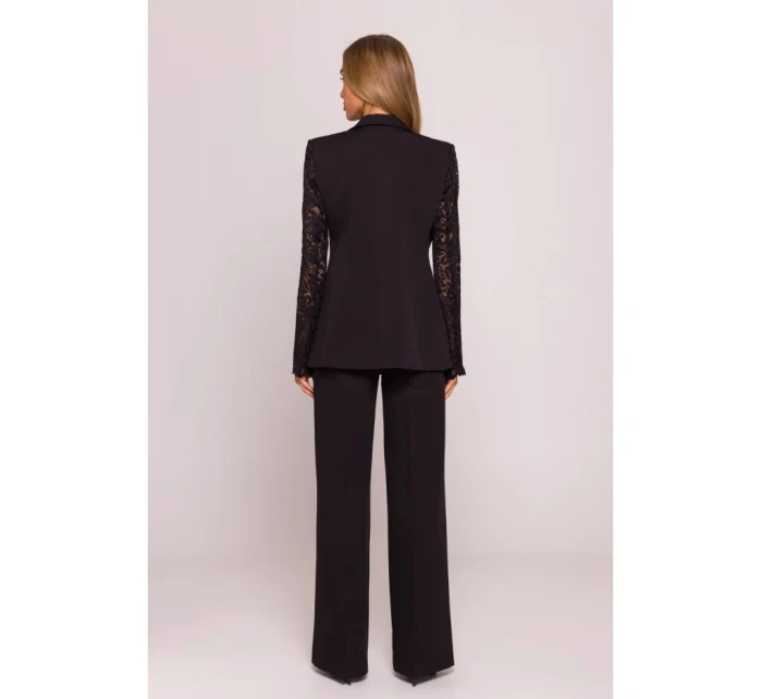 Dámska bunda M865 čierna - Moe